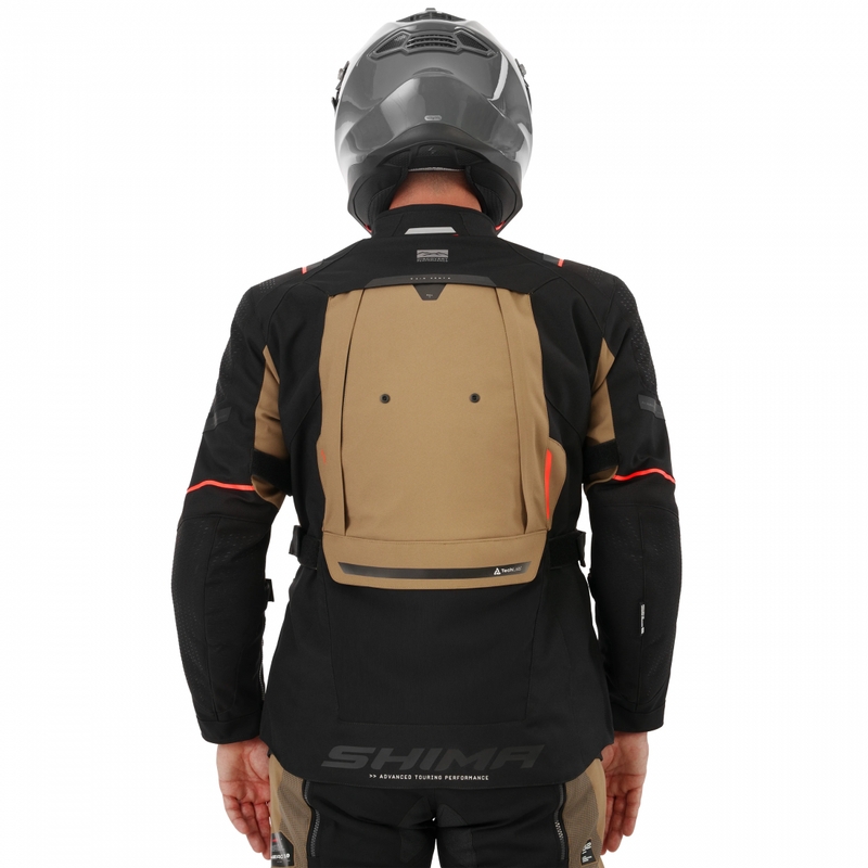 Shima Hero 3.0 moottoripyörätakki ruskea