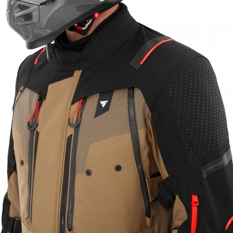 Shima Hero 3.0 moottoripyörätakki ruskea