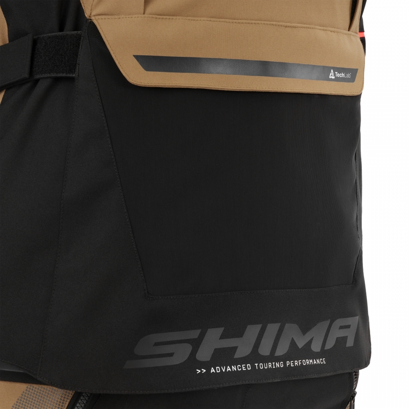 Shima Hero 3.0 moottoripyörätakki ruskea