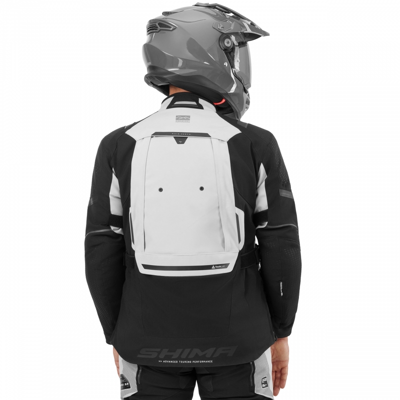 Shima Hero 3.0 moottoripyörätakki harmaa-fluo keltainen