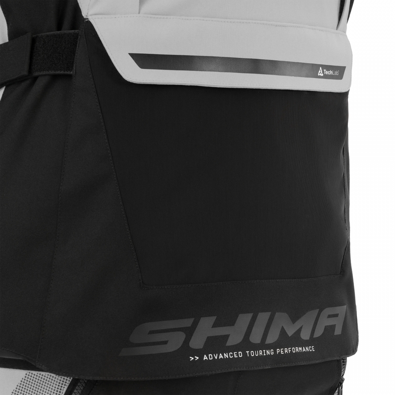 Shima Hero 3.0 moottoripyörätakki harmaa-fluo keltainen