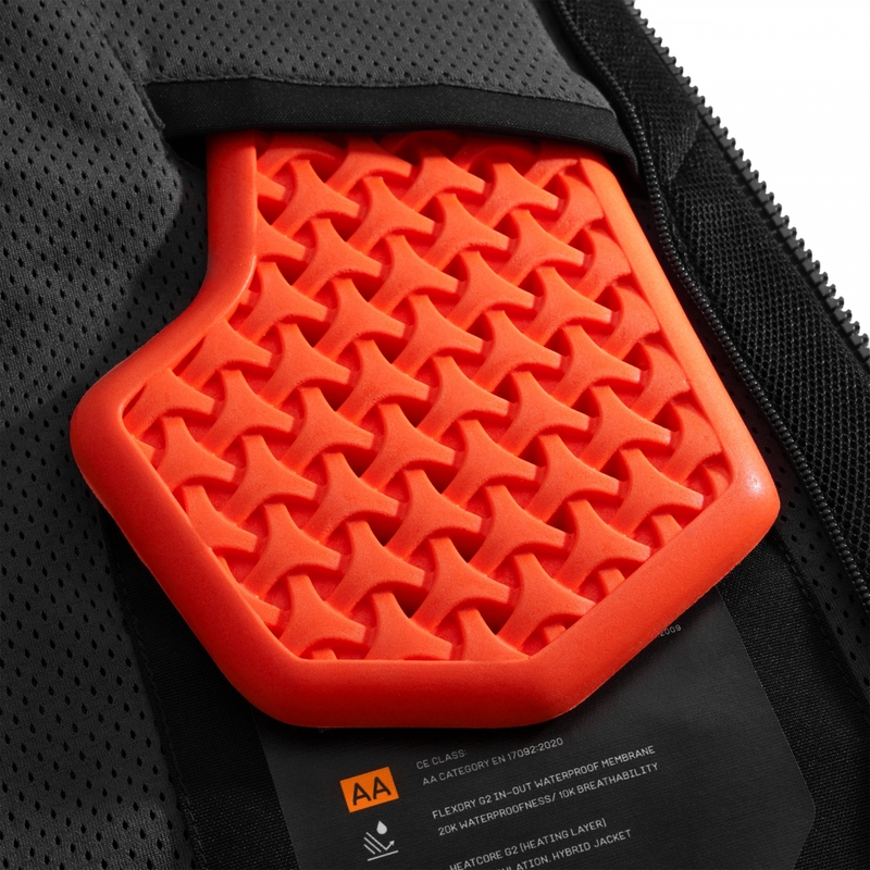 Shima Hero 3.0 moottoripyörätakki harmaa-fluo keltainen