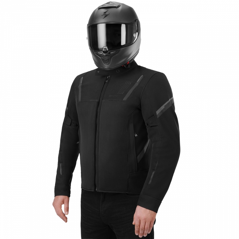 Shima Rush 3.0 Air moottoripyörätakki musta