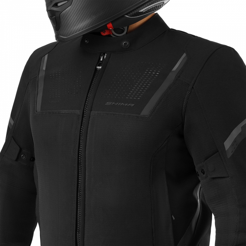 Shima Rush 3.0 Air moottoripyörätakki musta