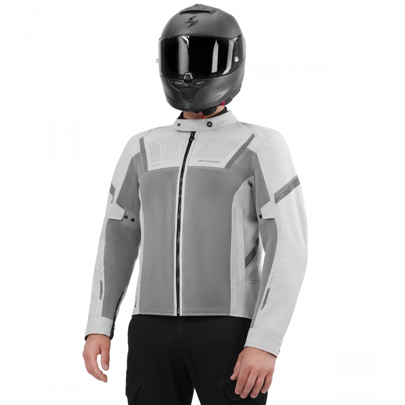 Shima Rush 3.0 Air moottoripyörätakki harmaa