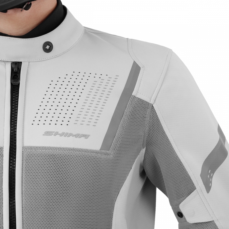Shima Rush 3.0 Air moottoripyörätakki harmaa
