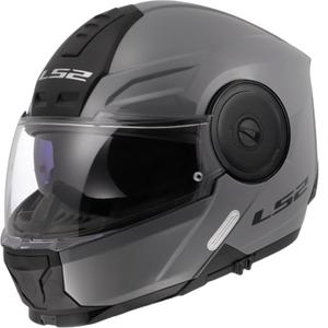 Avattava moottoripyöräkypärä LS2 FF902 Scope II Nardo harmaa