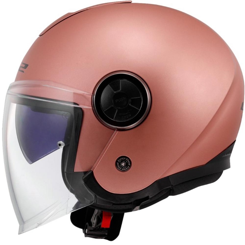 Avokypärä LS2 OF620 Classy Solid mattakulta-pinkki