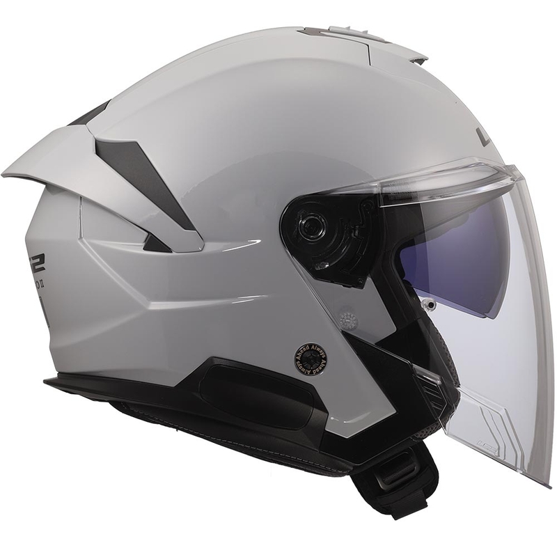 Avokypärä LS2 OF618 Verso II Solid nardoharmaa