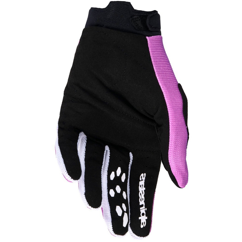 Alpinestars Stella Full Bore V2 naisten motocross-hanskat violetti-valko-musta