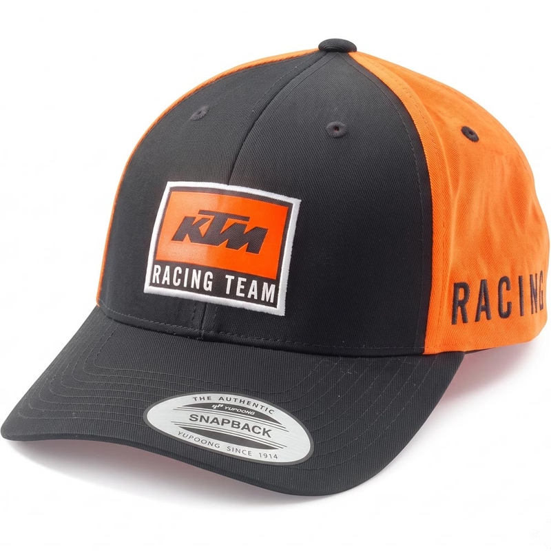 KTM Team Curved Cap OS musta-oranssi