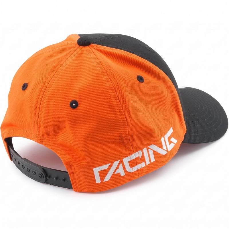 KTM Team Curved Cap OS musta-oranssi