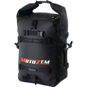 Vedenpitävä moottoripyörälaukku MotoZem DryBag musta 27,5 l