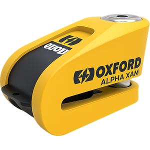 Oxford Alpha Alarm XA14 levyjarrun lukko keltamusta