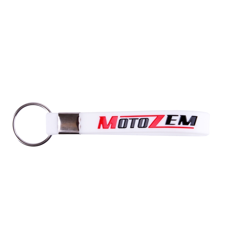 MotoZem avaimenperä valkoinen