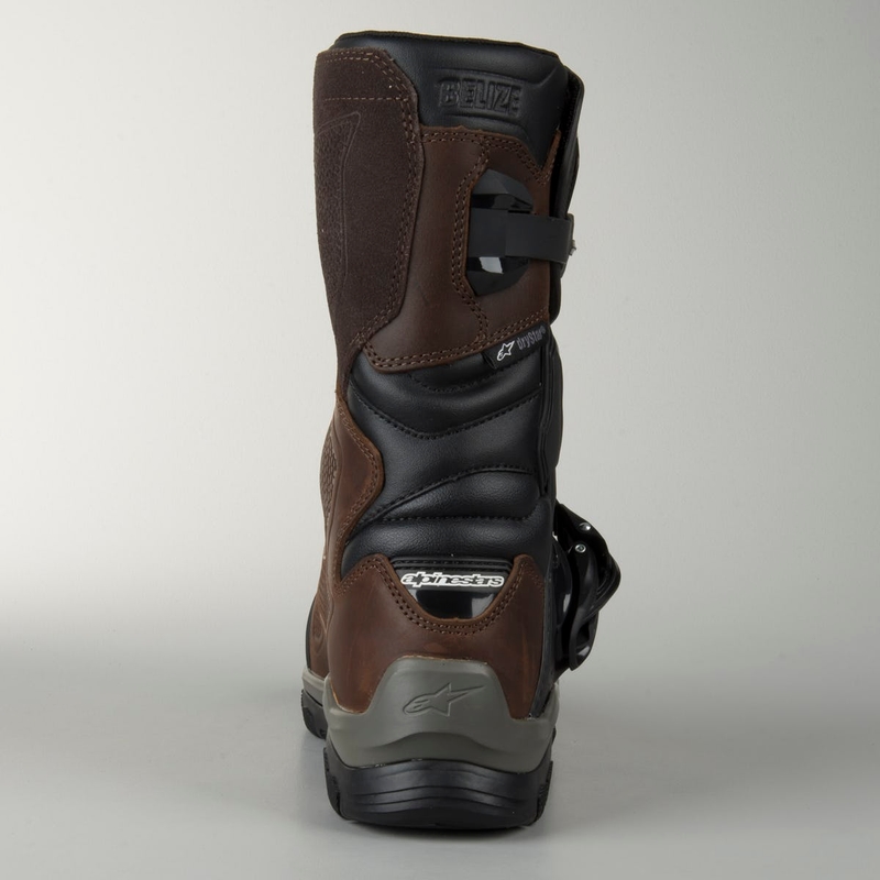 Alpinestars Belize Oiled Drystar Brown Moottoripyöräilykengät