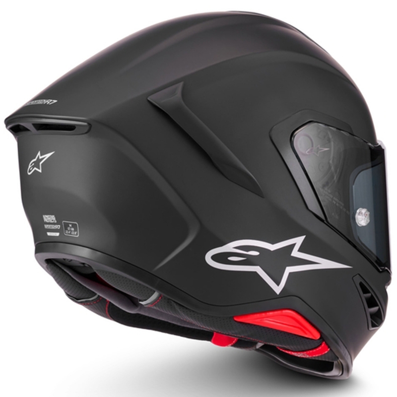 Alpinestars S-R7 Solid -moottoripyöräkypärä, mattamusta