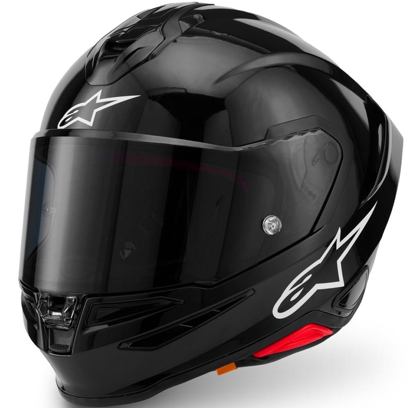 Alpinestars S-R7 Solid -moottoripyöräkypärä, musta