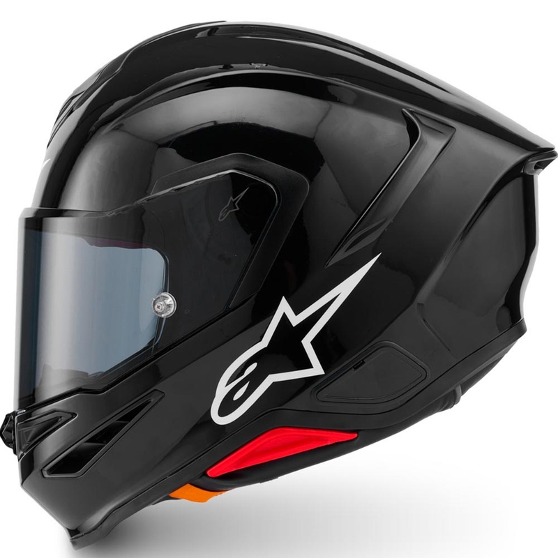 Alpinestars S-R7 Solid -moottoripyöräkypärä, musta
