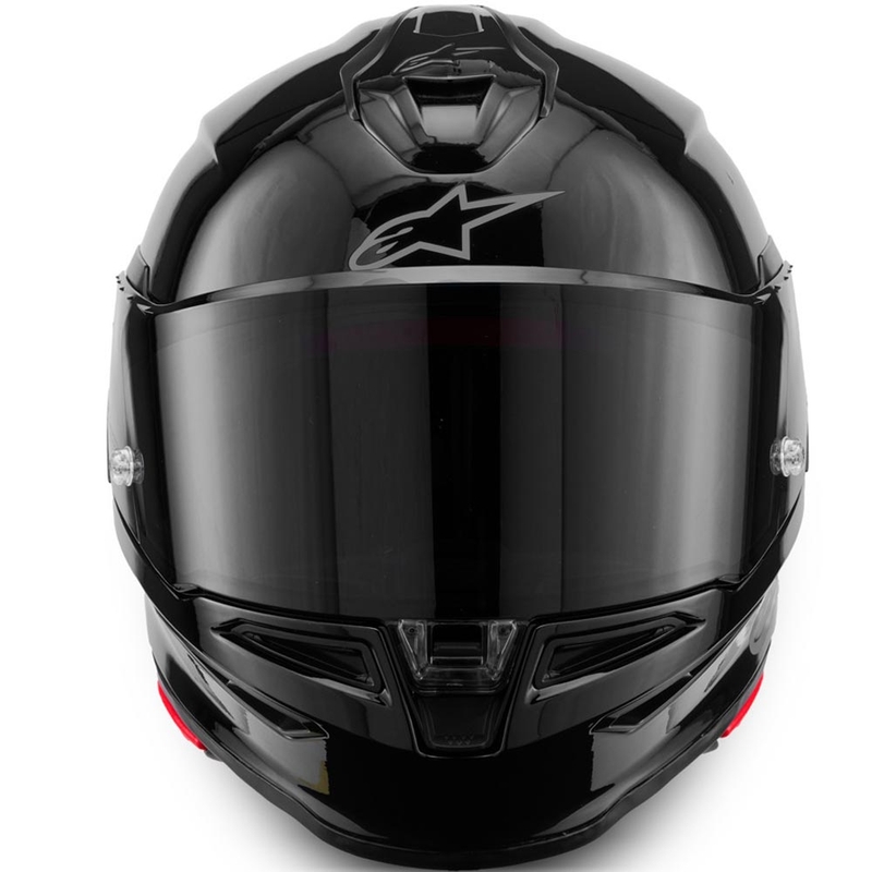 Alpinestars S-R7 Solid -moottoripyöräkypärä, musta