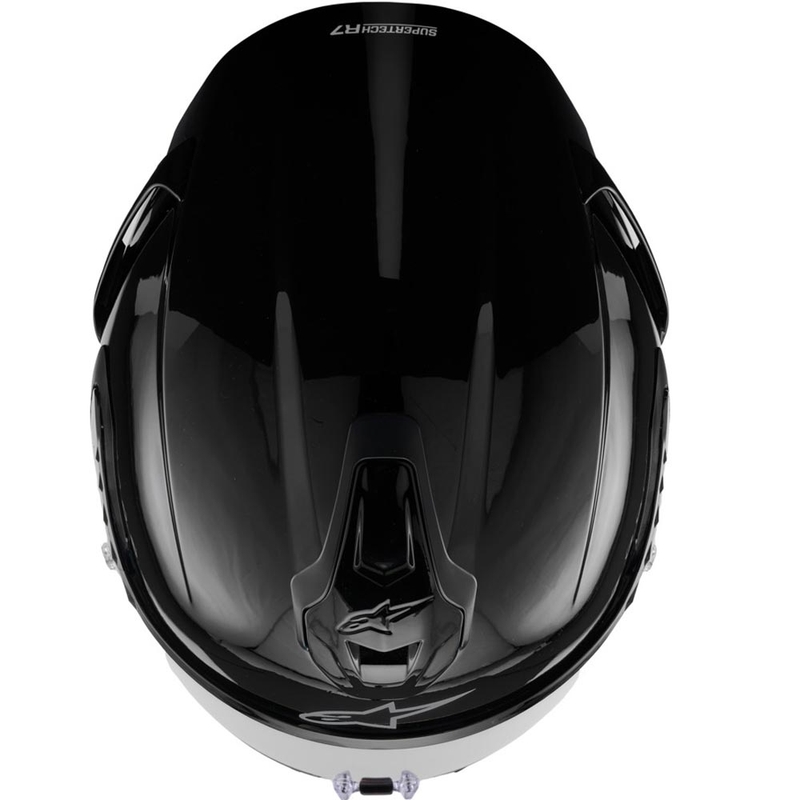Alpinestars S-R7 Solid -moottoripyöräkypärä, musta