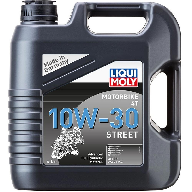LIQUI MOLY Moottoripyörä 4T 10W40 Street synteettinen moottoriöljy 4 l