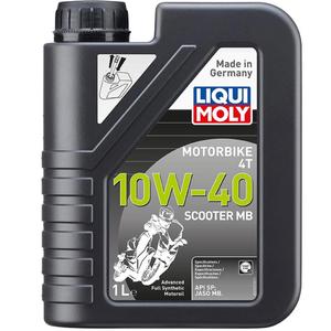 Synteettinen moottoriöljy LIQUI MOLY Motorbike 4T 10W40 Scooter MB 1 l