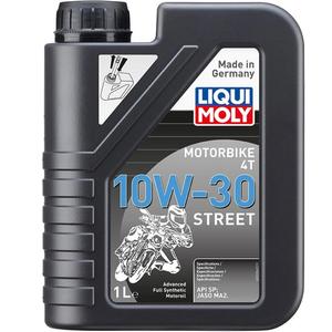 Synteettinen moottoriöljy LIQUI MOLY Motorbike 4T 10W30 Street 1 l