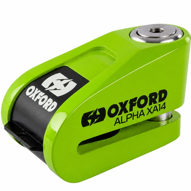 Oxford Alpha Alarm XA14 Levyjarrun Lukko - Rajoitettu Erä Vihreä