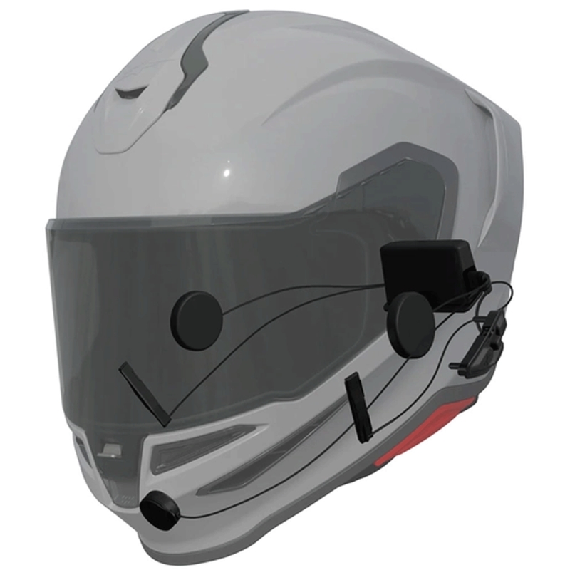 Bluetooth-moottoripyörän sisäpuhelin Alpinestars A-CONNECT -järjestelmä musta