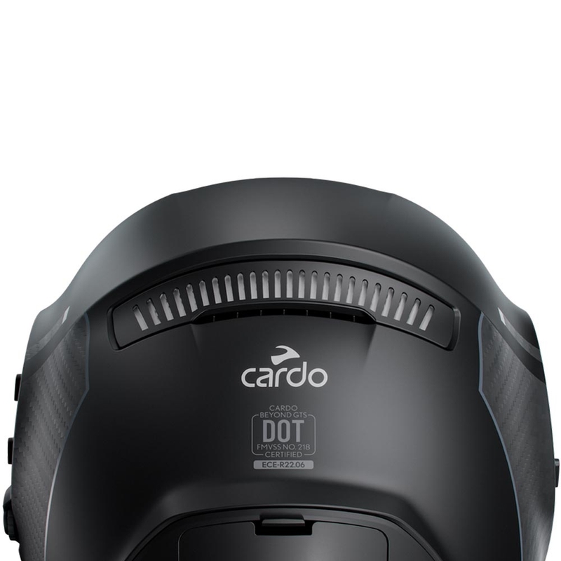 Cardo Beyond GTS -moottoripyöräkypärä, musta