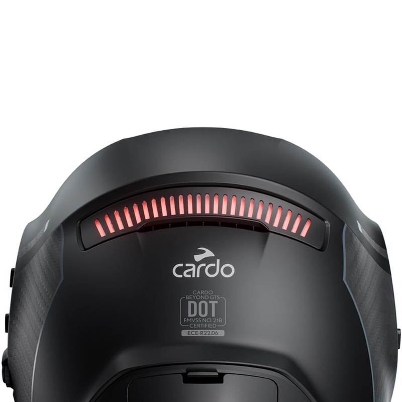 Cardo Beyond GTS -moottoripyöräkypärä, musta