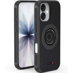 Pikakiinnitteinen puhelimen suojakuori Apple iPhone 16:lle GRxplore musta