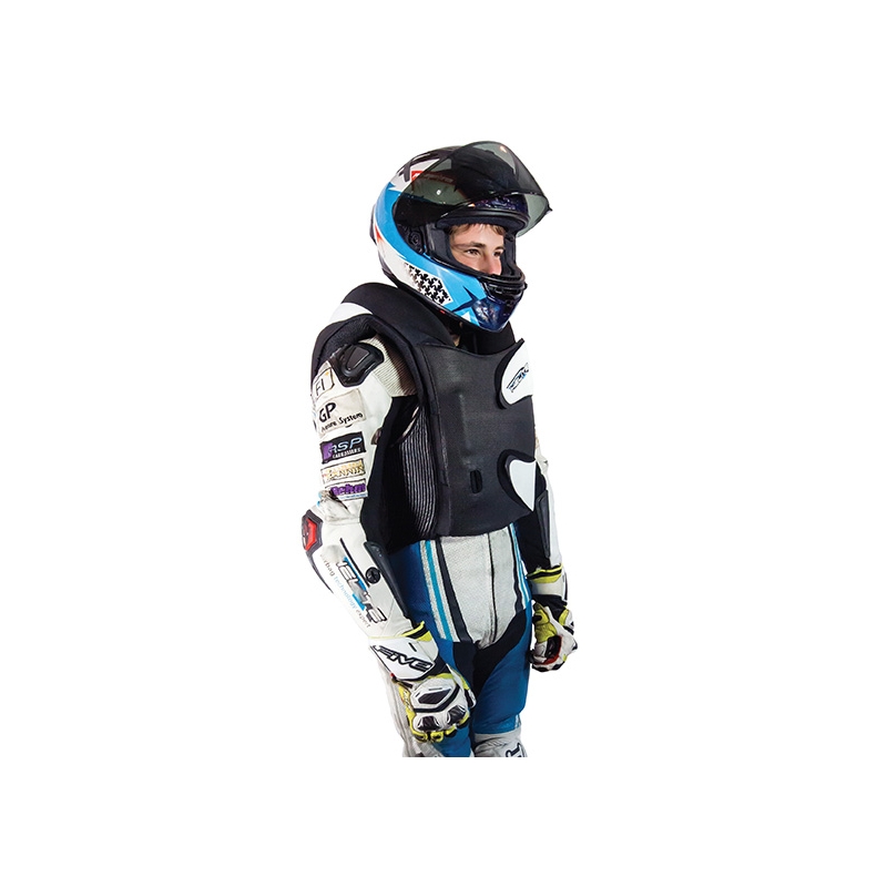 HELITE GP Air 2 -turvatyynyliivi musta ja valkoinen