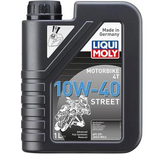 Synteettinen moottoriöljy LIQUI MOLY Motorbike 4T 10W40 Street 1 l