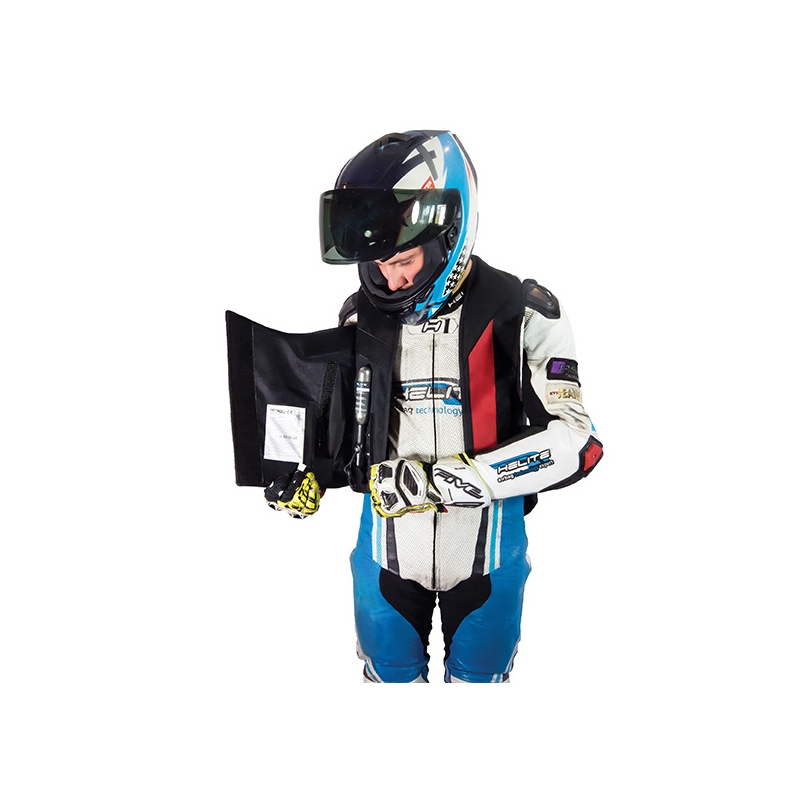 HELITE GP Air 2 -turvatyynyliivi musta ja valkoinen