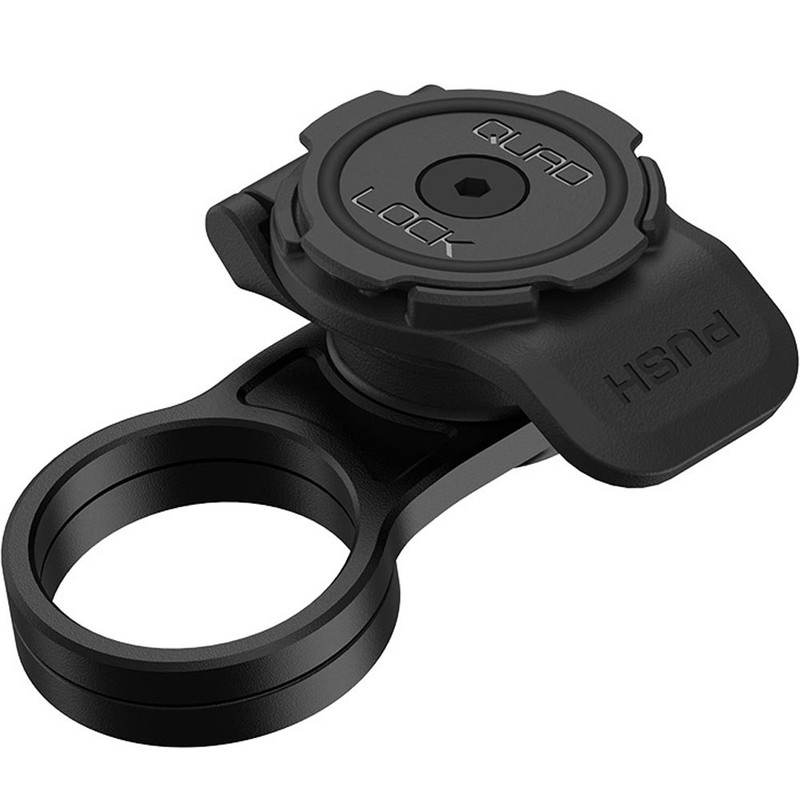 Quad Lock® -ohjainkannattimen kiinnitys musta