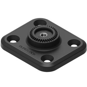 Quad Lock® 360 litteä pohja musta