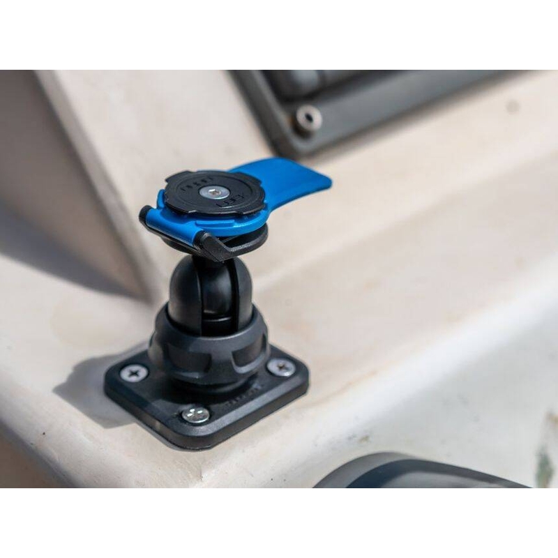 Quad Lock® 360 litteä pohja musta