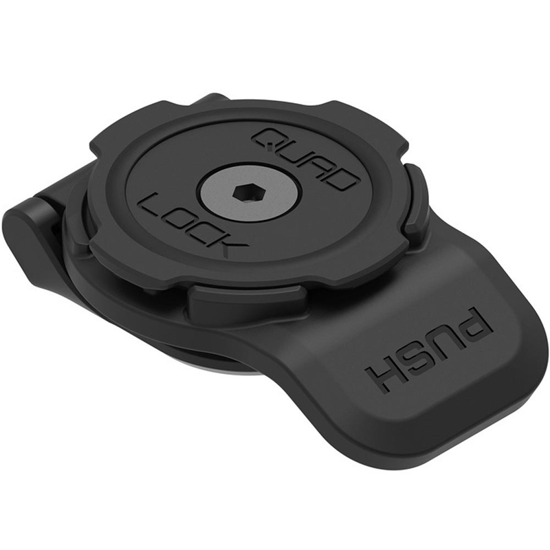 Quad Lock® 360 Lyhytvipuinen Matkapuhelinpidike Musta