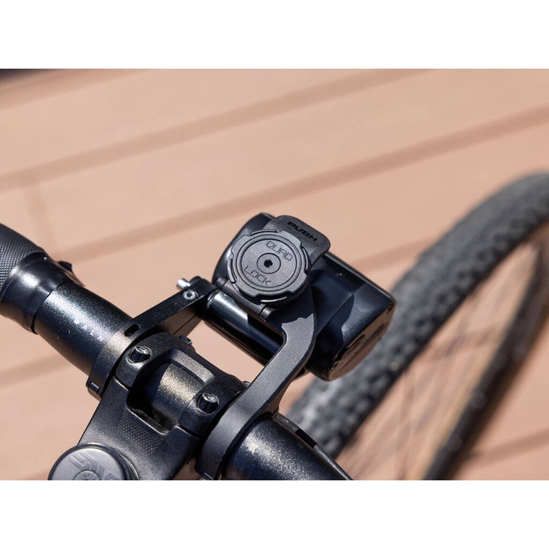 Quad Lock® 360 Lyhytvipuinen Matkapuhelinpidike Musta