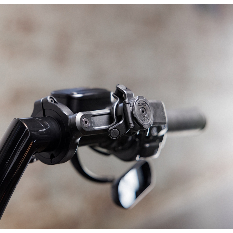 Quad Lock® PRO Suuri ohjaustankoon kiinnitettävä puhelinpidike musta