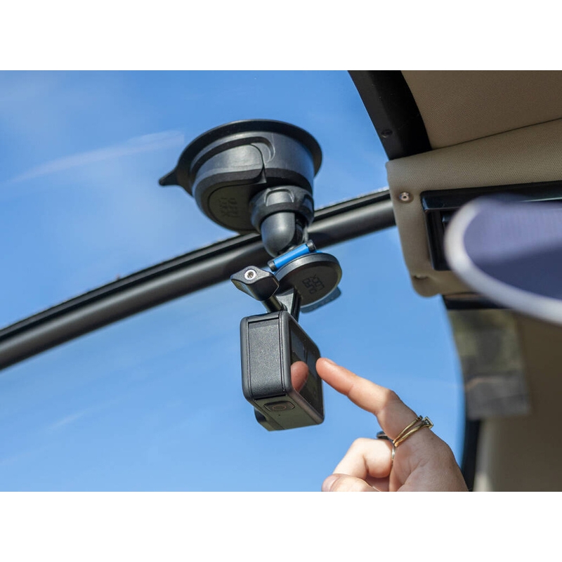 Quad Lock® -action-kamerasovitin - vakio GoPro musta