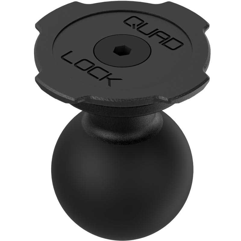 Quad Lock® Car - pallopäällinen adapterit musta