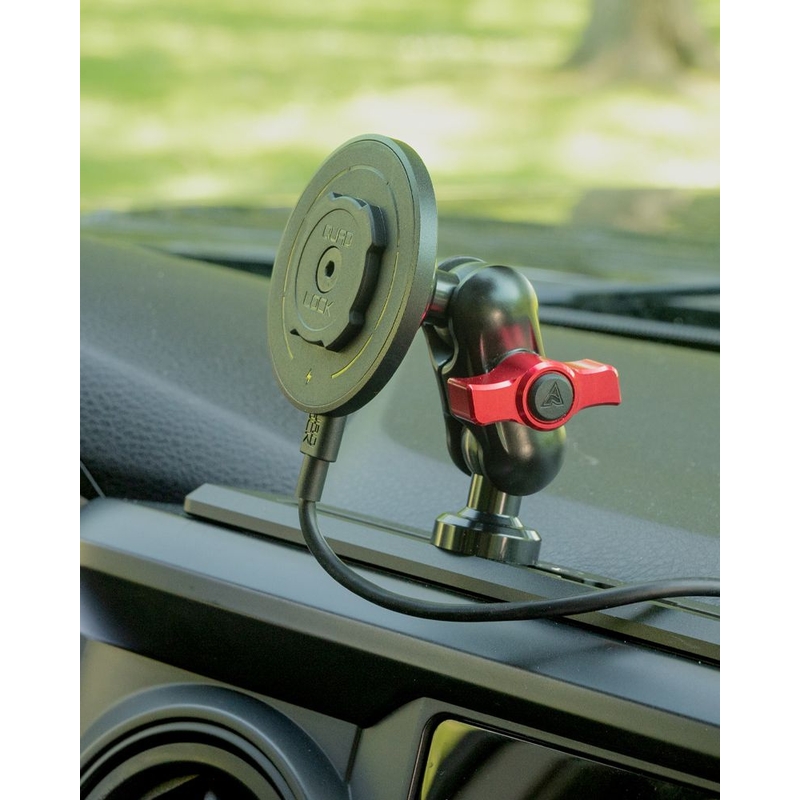 Quad Lock® Car - pallopäällinen adapterit musta