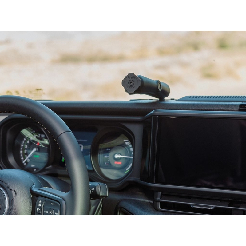 Quad Lock® Car - pallopäällinen adapterit musta