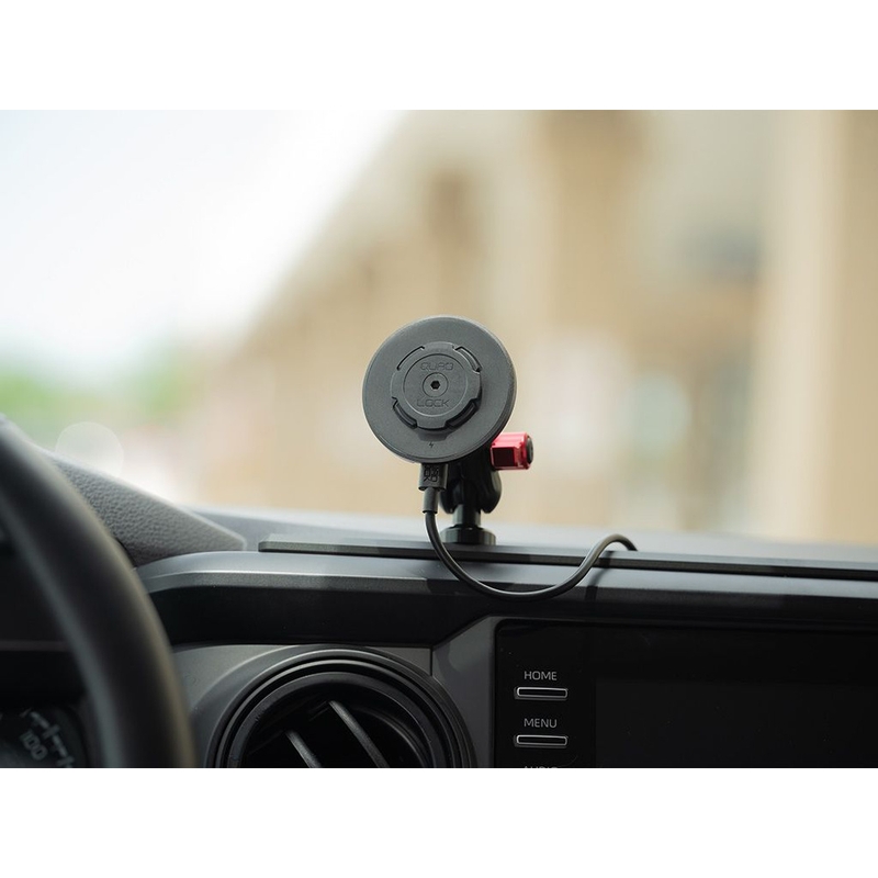 Quad Lock® Car - pallopäällinen adapterit musta