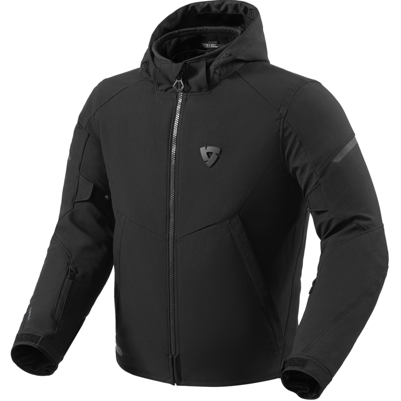 Moottoripyörä Takki Revit Afterburn 2 H20 Musta