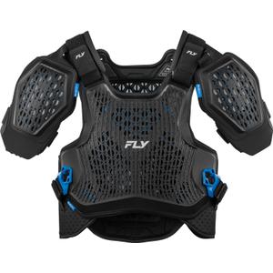 FLY Racing Blueprint RCH-2 Rinta- ja Selkäsuoja Musta