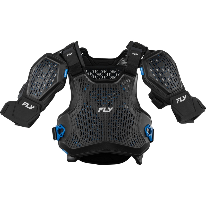 FLY Racing Blueprint RCH-3 Rinta- ja Selkäsuoja Musta